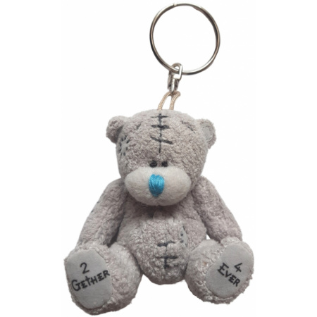 Plyšová kľúčenka medveď 8 cm Navždy spolu