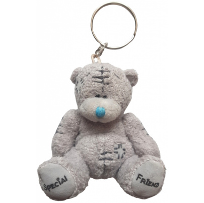 Plyšová kľúčenka medveď 8 cm Špeciálny priateľ