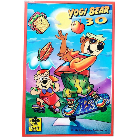 30 ks puzzle Yogi na skateboarde