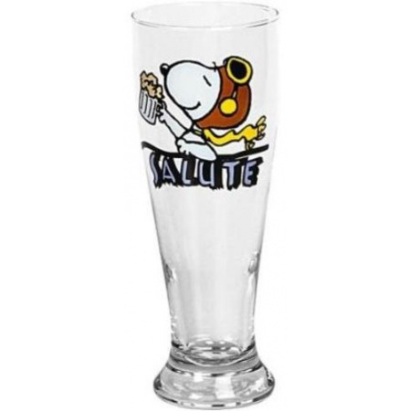 Snoopy pohár na pivo 500 ml Salute