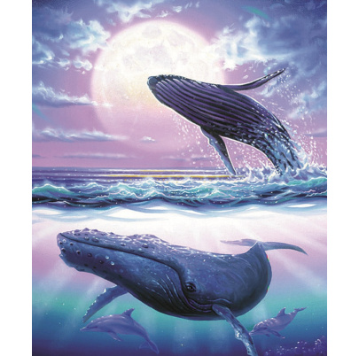 1000 ks puzzle Cesta za veľrybou