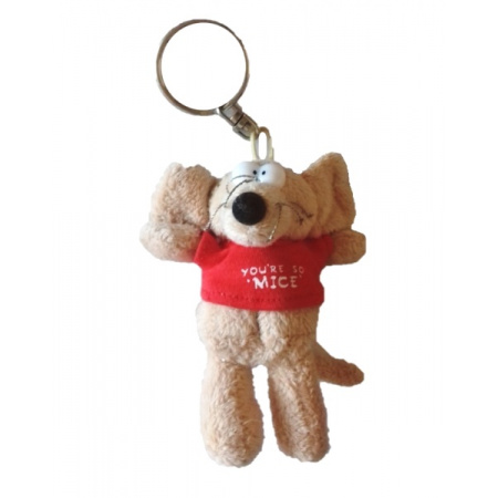 Plyšová kľúčenka myš Buddies
