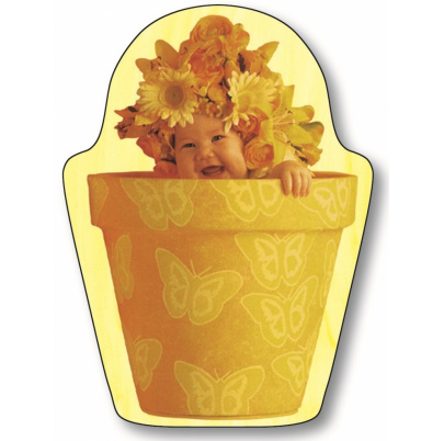 700 ks puzzle tvarované Dieťa kvetinka