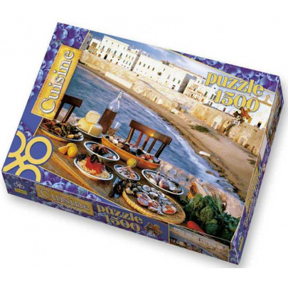 1500 ks puzzle Na juhu Talianska