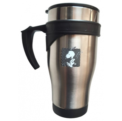 Snoopy termohrnček 350 ml oceľový