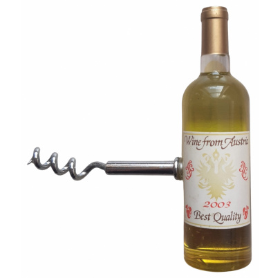 Vývrtka na fľaše s magnetom Biele víno