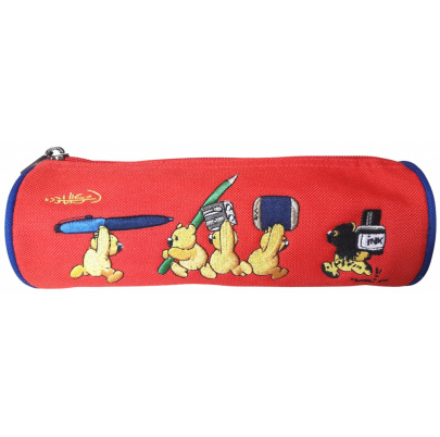 Puzdro na písacie potreby červené Bono