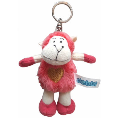 Plyšová kľúčenka ovca Mona