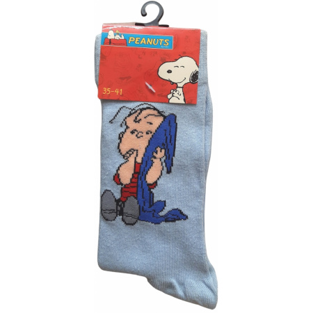 Snoopy ponožky Charlie Brown modré 35/41