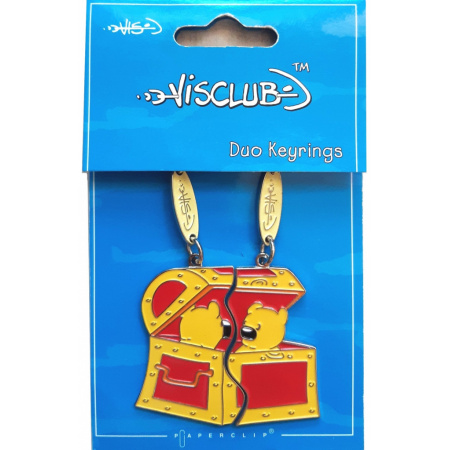 Kľúčenka pre dvoch Bono v truhlici