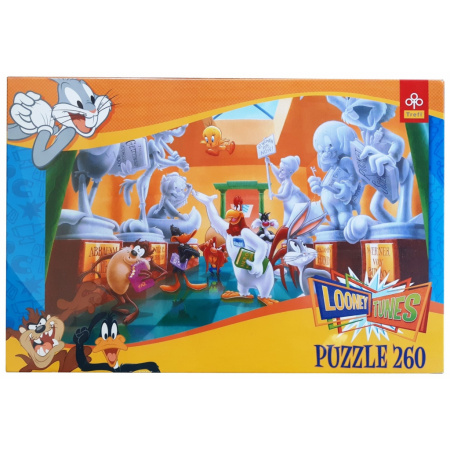 260 ks puzzle Looney Tumes v múzeu