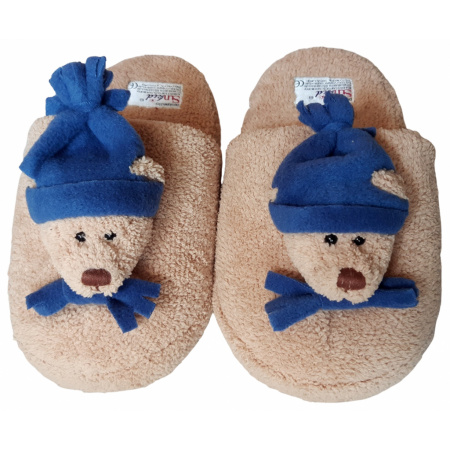 Plyšové papuče medvedík Antonio