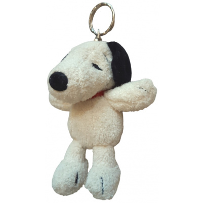 Snoopy plyšová kľúčenka 10 cm