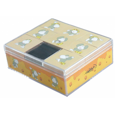 Pečiatky myš Flo 8 kusov