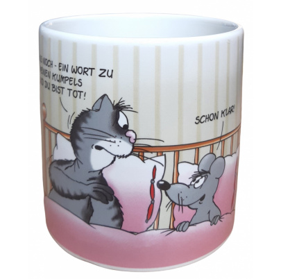Uli Stein hrnček 500 ml Mačka a myš