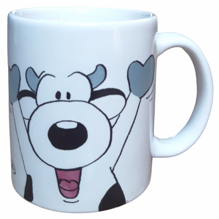 Hrnček 250 ml krava Eddy Ahoj