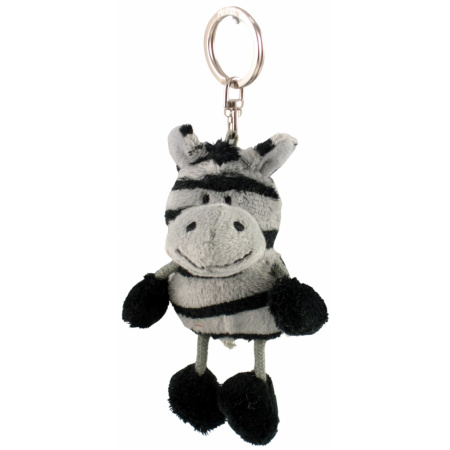 Plyšová kľúčenka Zebra
