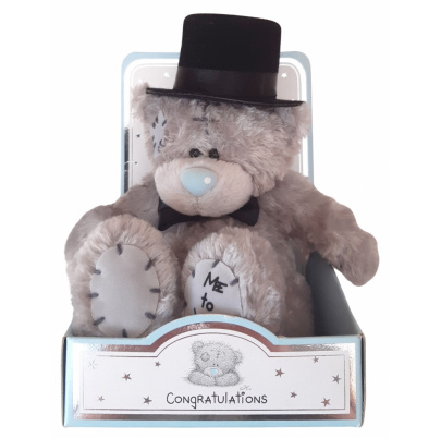 Plyšový medveď 15 cm Ženích