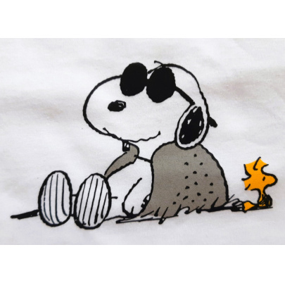 Snoopy tričko S v okuliaroch 