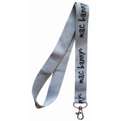 Šnúrka na kľúče mac Lanny bledošedá
