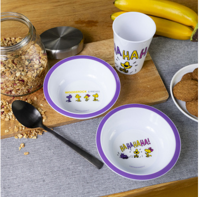 Snoopy misky 300 ml 2 kusy Woodstock