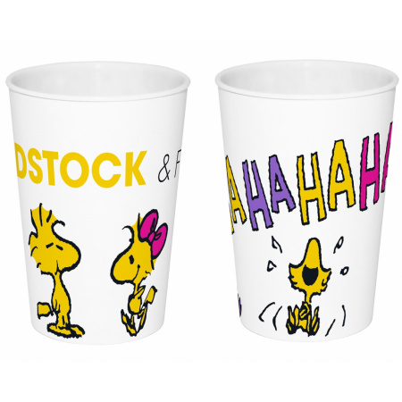 Snoopy poháre 330 ml PP 2 kusy Woodstock