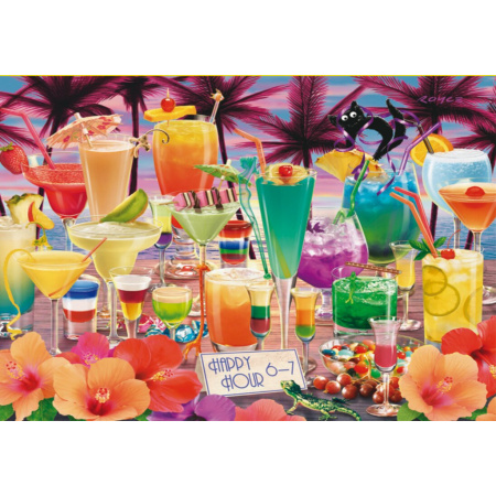 500 ks 3D puzzle Drinky