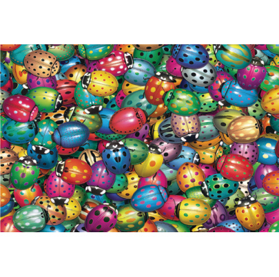 500 ks 3D puzzle Lienky