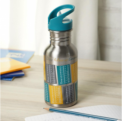 Fľaša so slamkou 500 ml 1x1 Násobilka