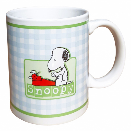 Snoopy hrnček 320 ml Písací stroj