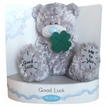 Plyšový medveď 15 cm Veľa šťastia