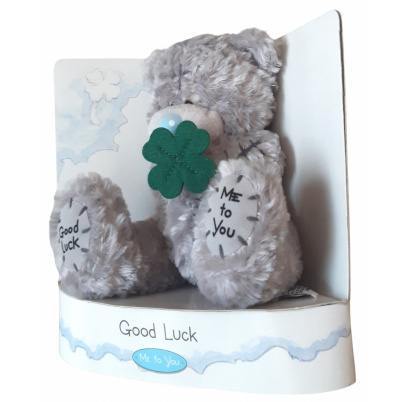 Plyšový medveď 15 cm Veľa šťastia