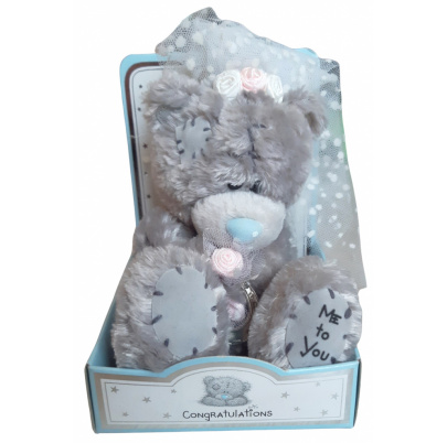 Plyšový medveď 15 cm Nevesta