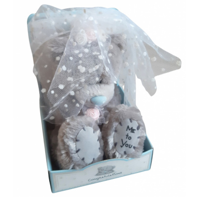 Plyšový medveď 15 cm Nevesta