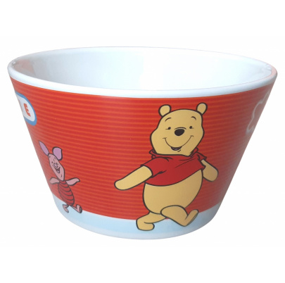 Pooh miska 500 ml červená Smile
