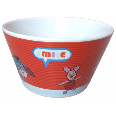 Pooh miska 500 ml červená Smile