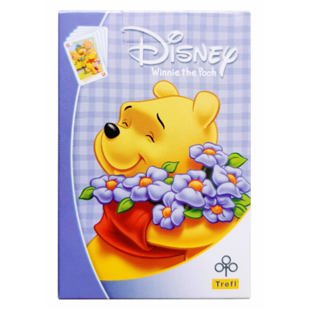 Čierny Peter Winnie the Pooh s kvetmi