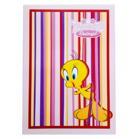 Tweety notes A5 ružový Swings!