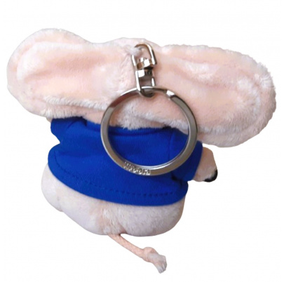 Plyšová kľúčenka 8 cm prasa Šťastné narodeniny