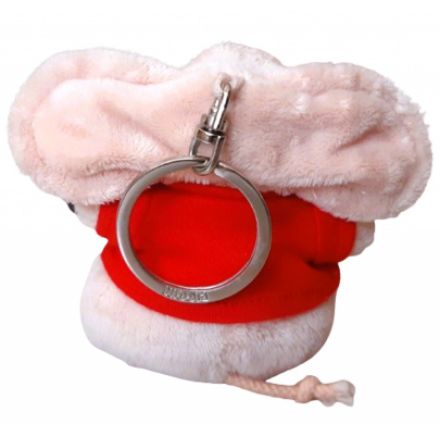 Plyšová kľúčenka 8 cm prasa Ľúbim Ťa