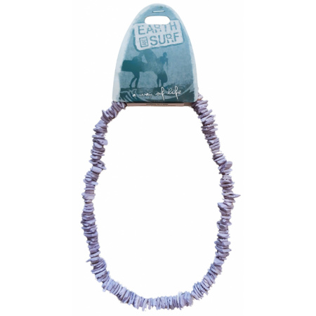 Náhrdelník z mušlí fialový