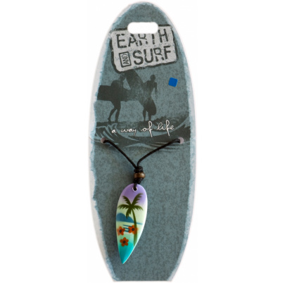 Prívesok surf doska so šnúrkou na krk