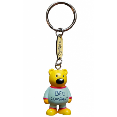 Kľúčenka PVC medveď Bono Posteľná spoločnosť