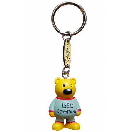 Kľúčenka PVC medveď Bono Posteľná spoločnosť
