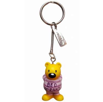 Kľúčenka PVC medveď Bono Posteľná spoločnosť
