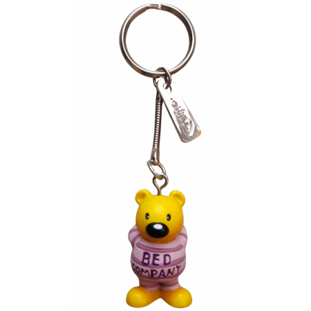 Kľúčenka PVC medveď Bono Posteľná spoločnosť