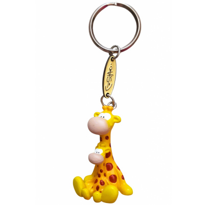 Kľúčenka PVC žirafa Olaf veľký a malý