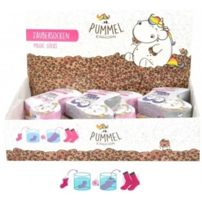 Pummeleinhorn kúzelné členkové ponožky fialové 36-41