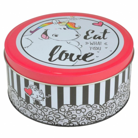 Pummeleinhorn dóza na kekse Jedz to, čo máš rád