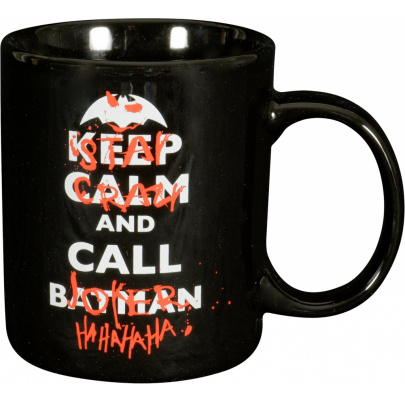 Batman hrnček 300 ml čierny Odkaz od Jokera